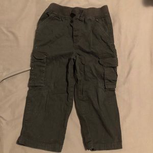 Kids black cargo style pants